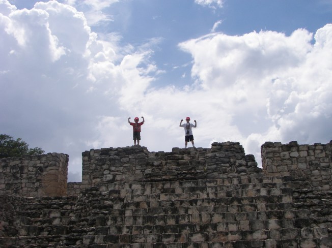 The pyramids of Ek Balem