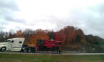 Fall on the&nbsp;highway