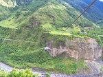 Ziplining in Banos,&nbsp;Ecuador