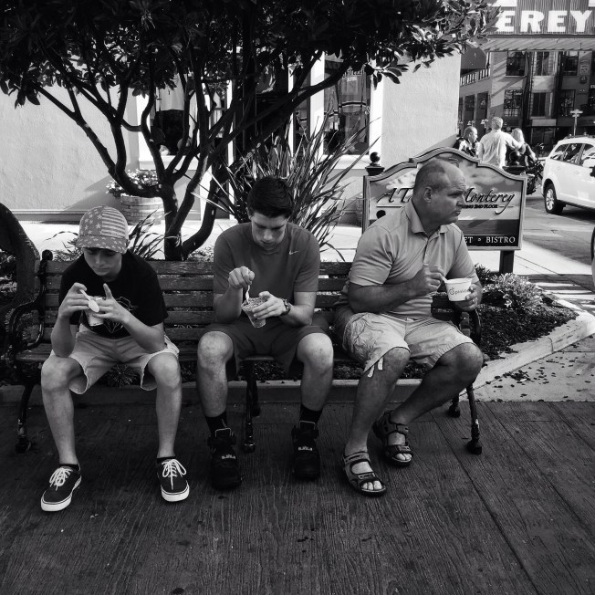 Dippin dots on Cannery Row, Monterey 